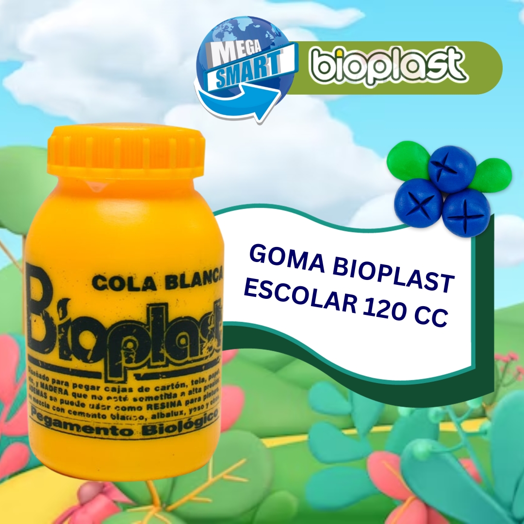 Goma Bioplast 120cc – Mega Smart